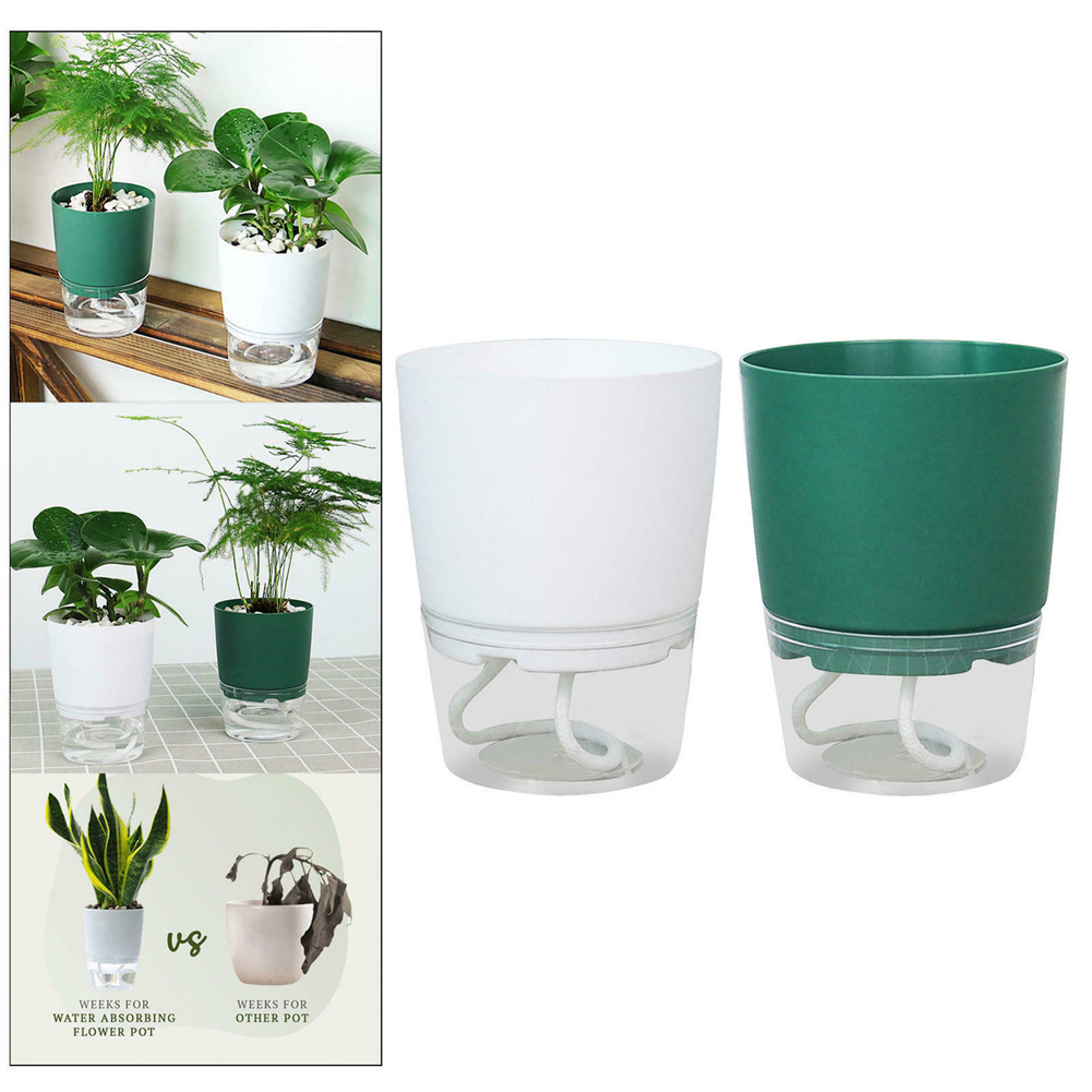 Hydroponic Grow Pod - 水の形をした野菜の植木鉢,水族館の自動吸収,透明な二重層,プラスチック樹脂,自己散水プラント