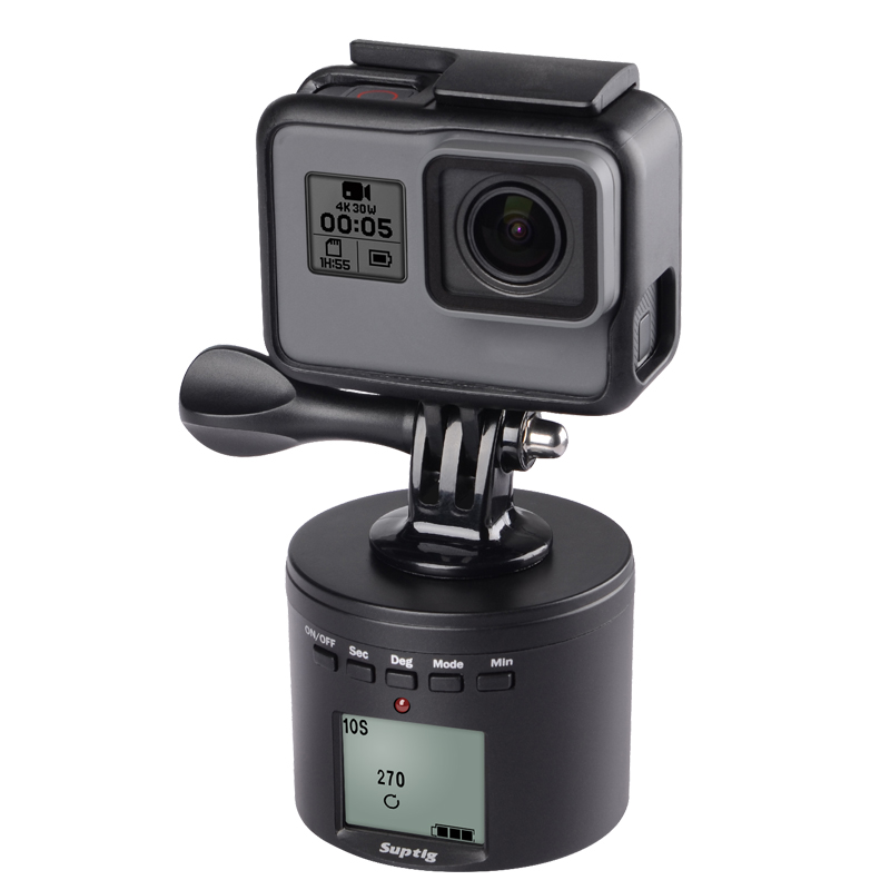 Smart Pot - Dji osmoアクションタイムラプス三脚マウントスマート電気パン回転ため最大10 9 8 insta 360