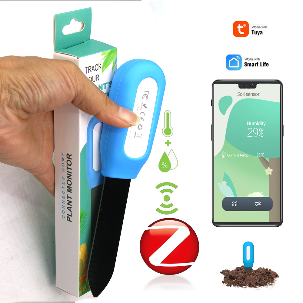 スマート Zigbee 土壌センサー 家庭菜園 温室 植物  - Plant Monitor のレビューと価格