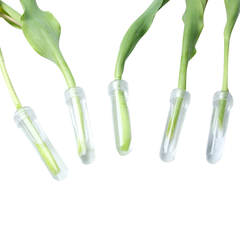 キャップ付きのプラスチック製の新鮮な花の栄養チューブ、水収納 - Hydroponic Grow Pod のレビューと価格