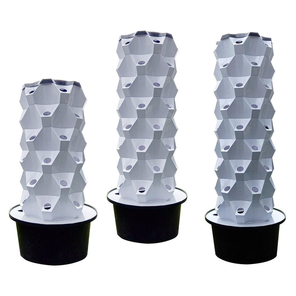 温室垂直農法水耕栽培タワーガーデン垂直水耕システム - Hydroponic Tower のレビューと価格