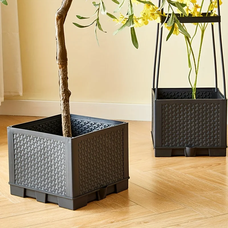 自動給水機能付きプランティングボックスと支柱を備えたトマトタ - Hydroponic Tower のレビューと価格