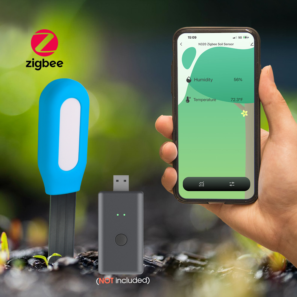 1 個 Tuya Zigbee 土壌センサー湿度温度水分検出 - Plant Monitor のレビューと価格