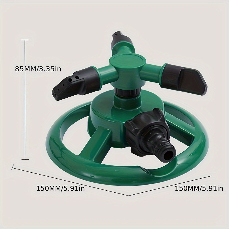 360 °   超広範囲自動回転ノズル、芝生や庭の灌漑に適し - Automatic Watering のレビューと価格