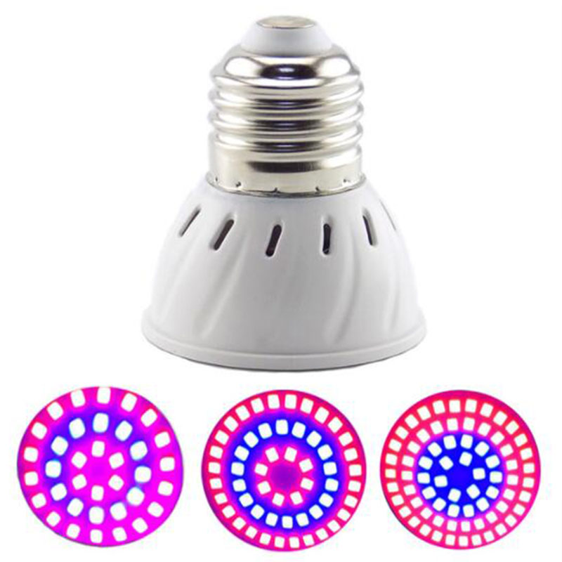 LED電球 植物育成ライト E27 温室栽培ランプ 室内栽培 - Plant Grow Light Full Spectrum のレビューと価格