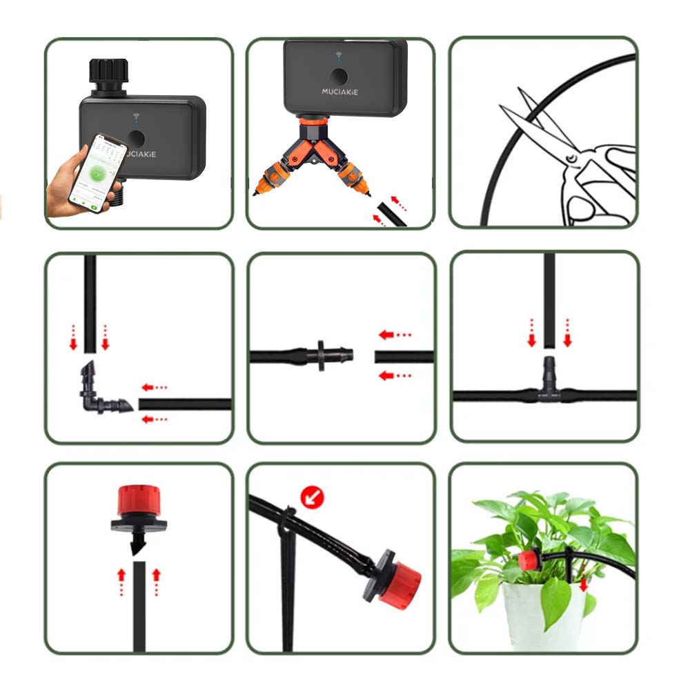 30-10 メートルガーデンデュアルバンド WiFi タイマ - Smart Garden System のレビューと価格